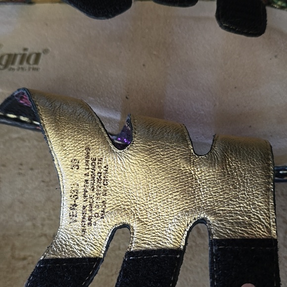 Alegria size 39 or women's 8 sandals shoes multi color - Picture 4 of 4